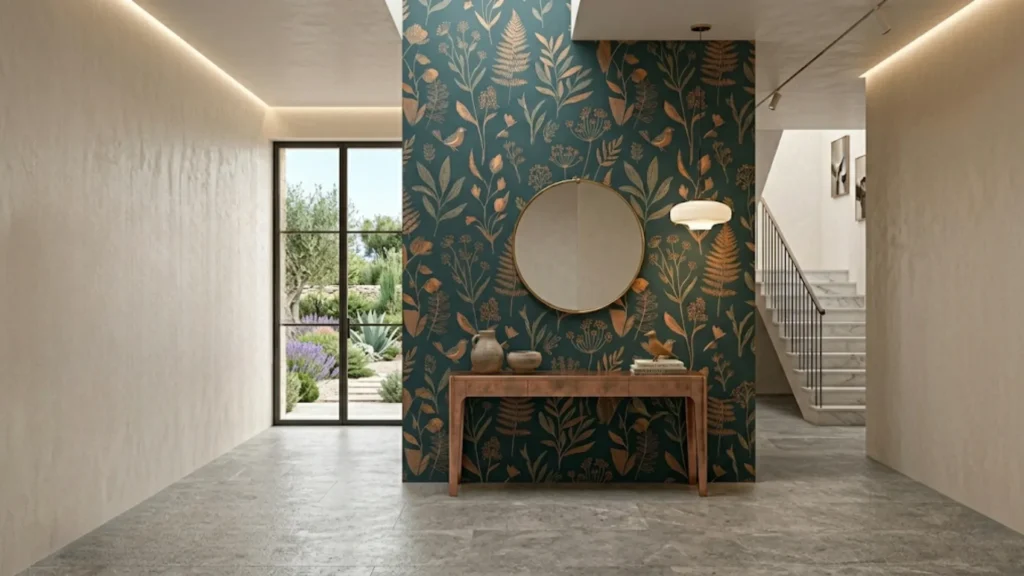Papel pintado colocado profesionalmente en habitación infantil en León